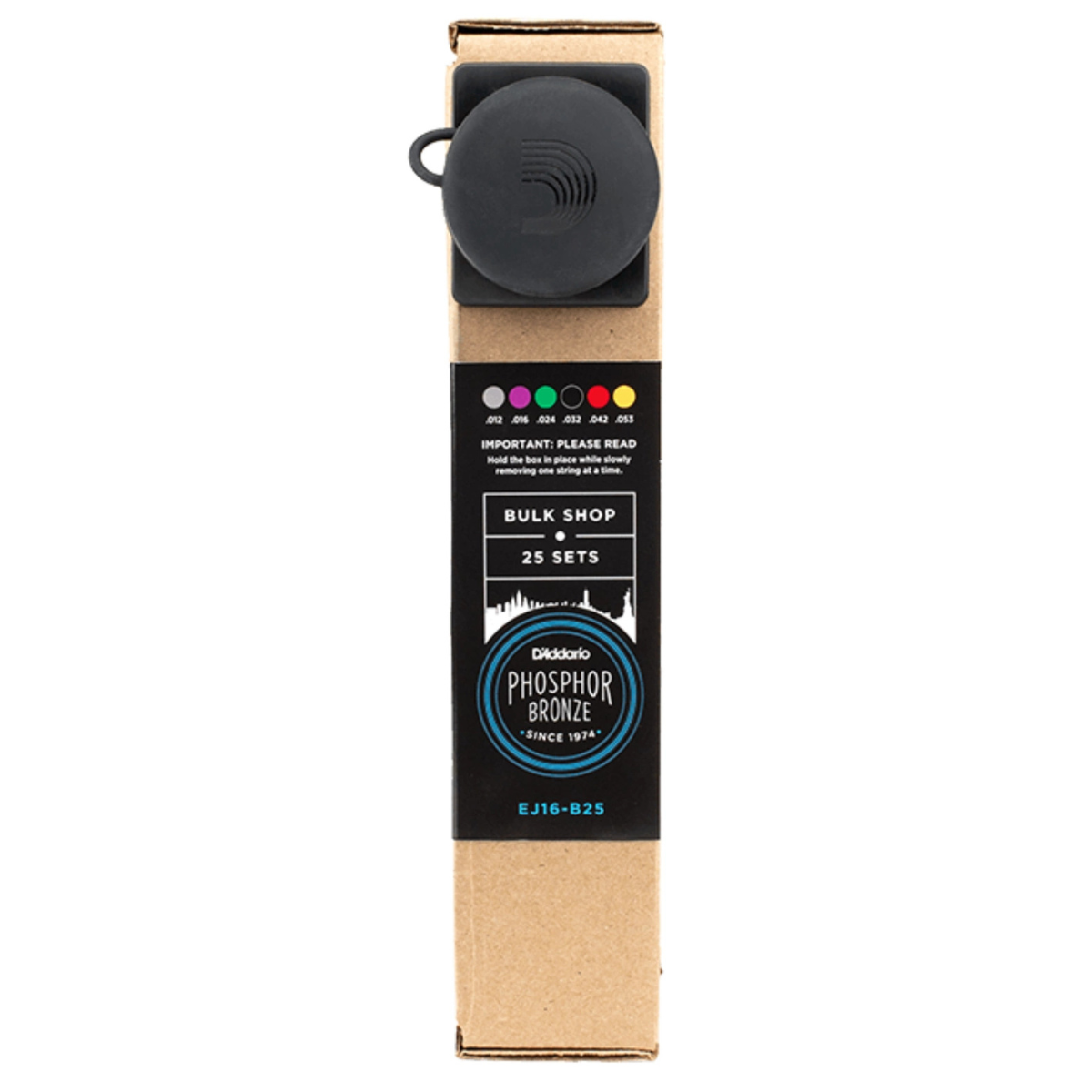 Zestaw bulk struny do gitary akustycznej D'Addario EJ16-B25