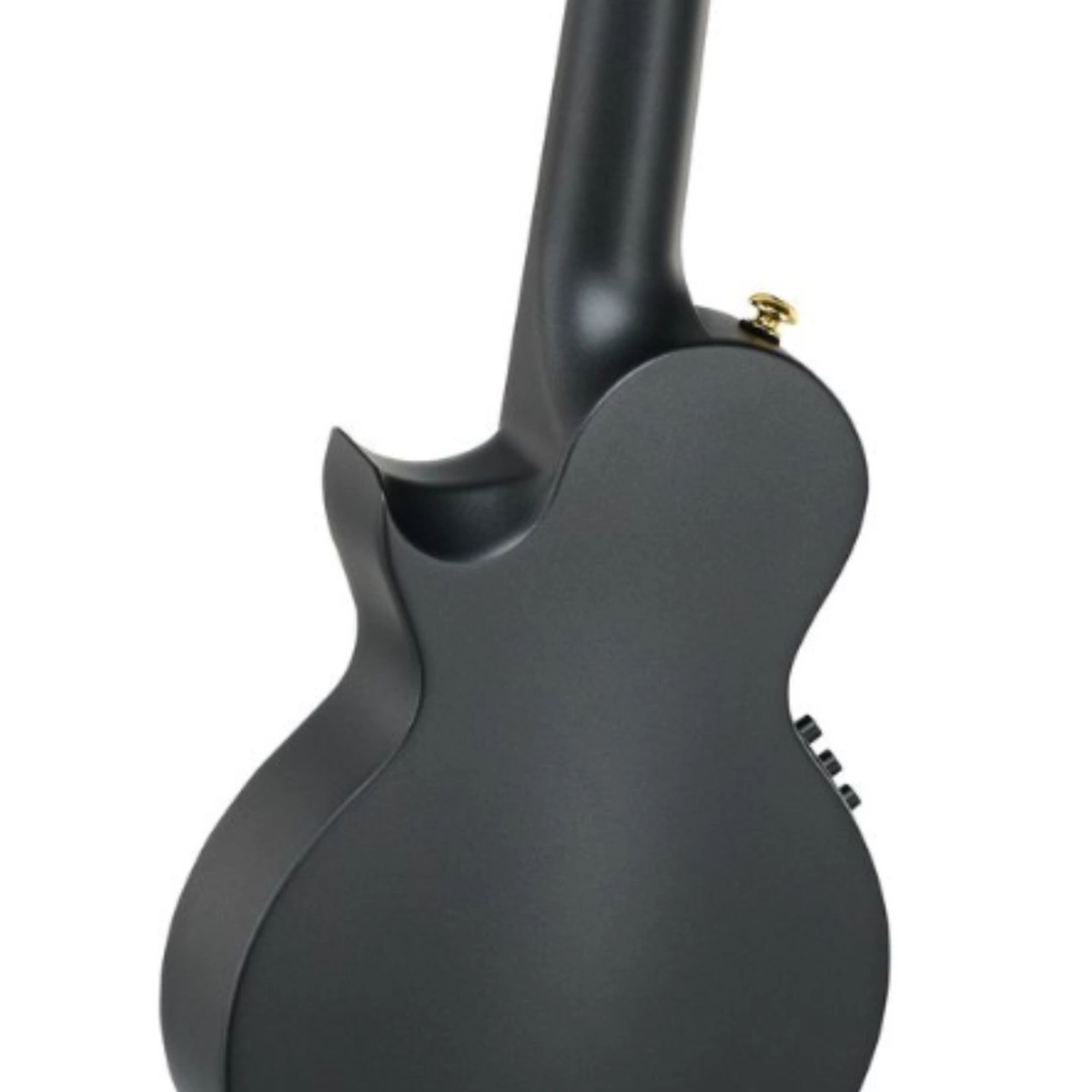 Cascha Carbon Fibre EQ HH 2258E czarne ukulele z pick-upem