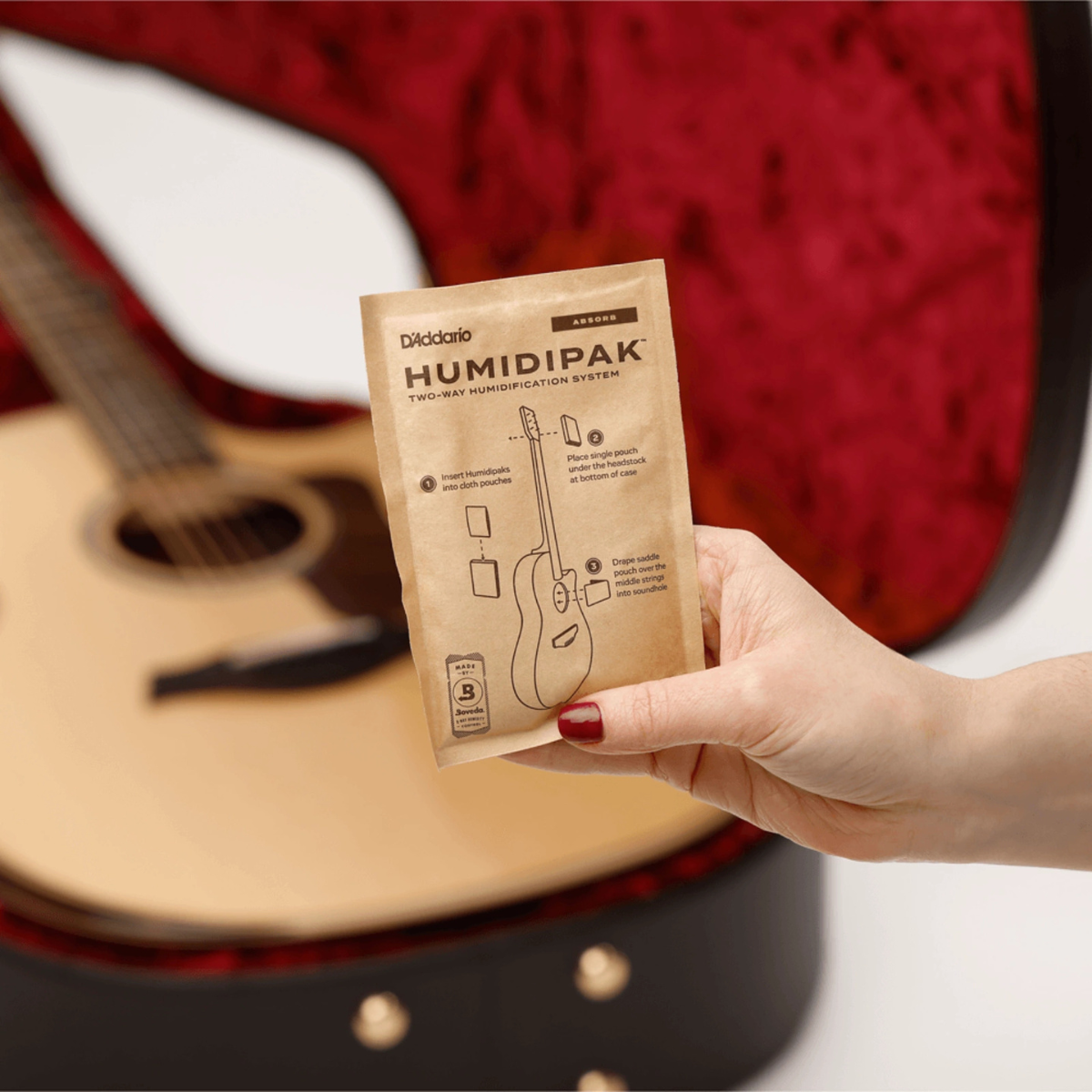 System kontroli wilgotności gitary D'Addario PW-HPK-04 