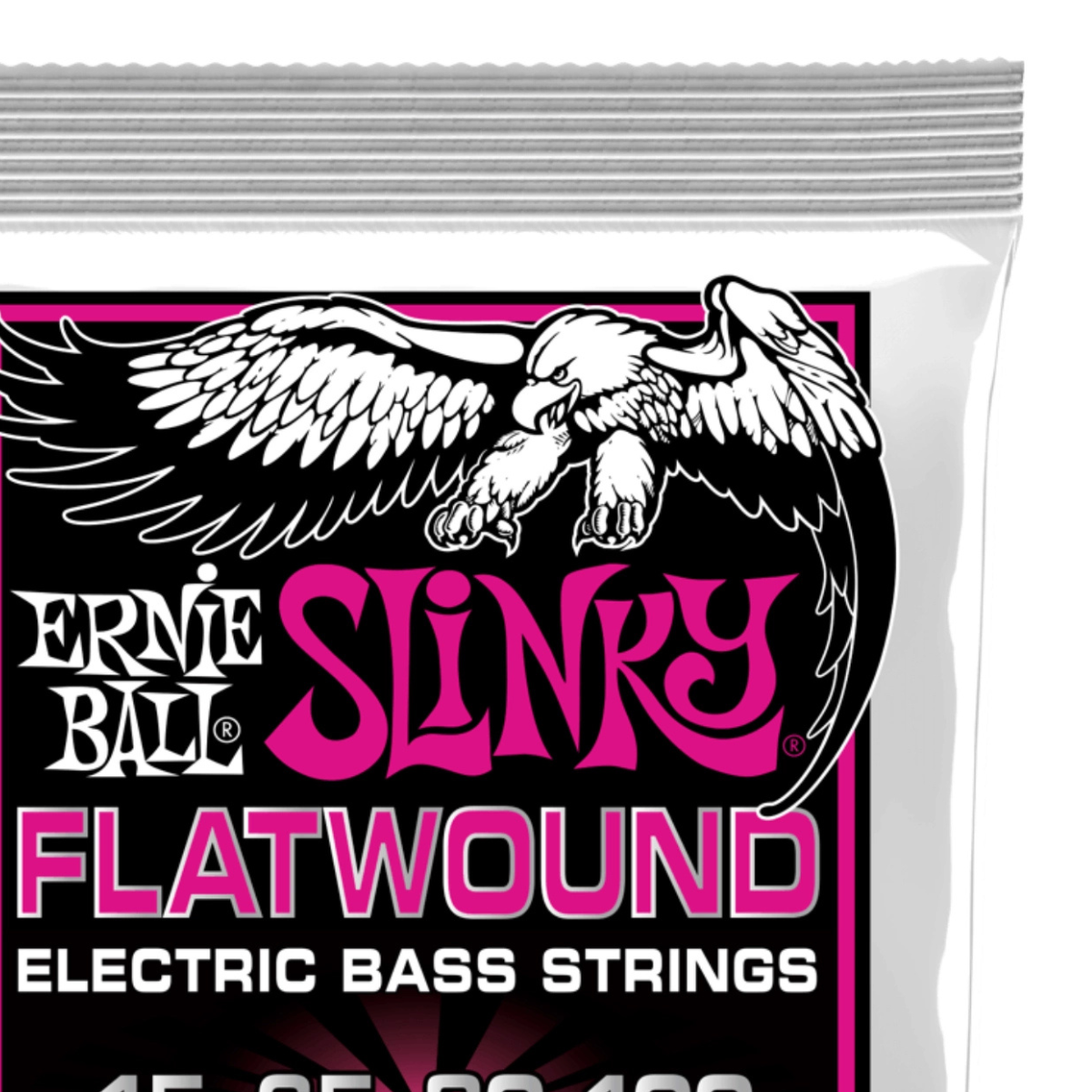 Ernie Ball Slinky Bass Flatwound 45-100 (EB 2814) struny do gitary basowej