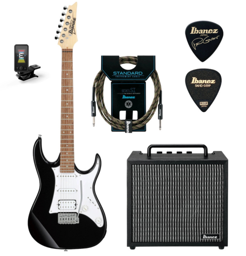 Zestaw gitarowy Ibanez GRX40-BKN GIO gitara elektryczna z combo