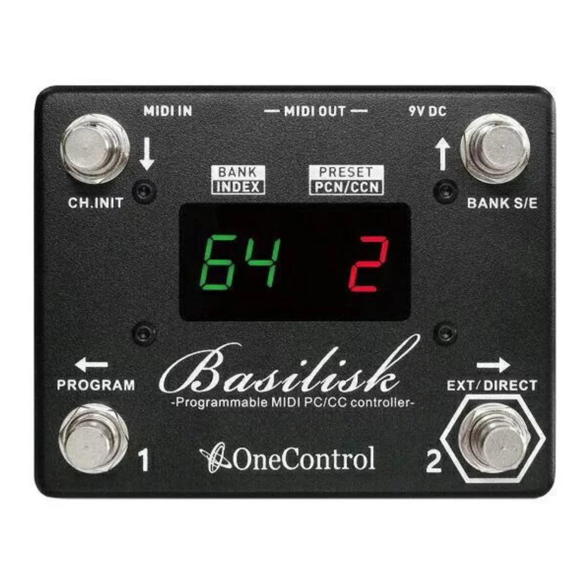 Efekt gitarowy OneControl Basilisk programowalny kontroler MIDI