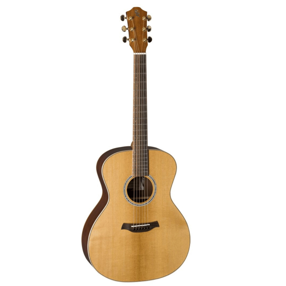  Gitara akustyczna jasny brąz drewno lity świerk Baton Rouge TLW/A Wild Service Tree Auditorium Gitara akustyczna jasny brąz drewno lity świerk Baton Rouge TLW/A Wild Service Tree Auditorium