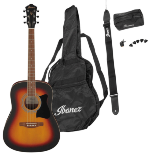 Gitara akustyczna Ibanez V50NJP-OVS Sunburst