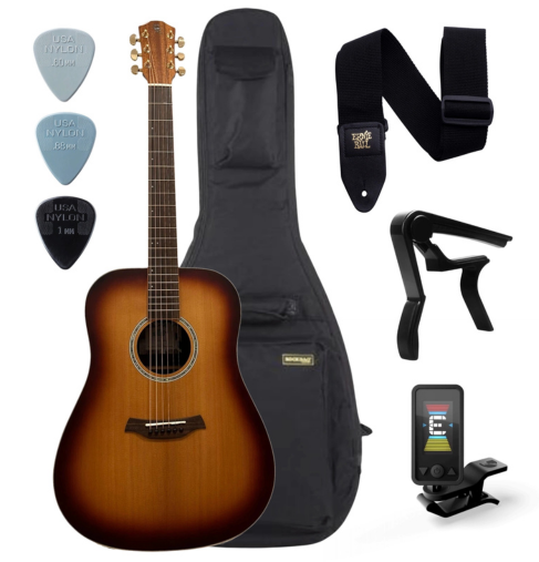 Zestaw Gitara akustyczna dla dziewczynki z akcesoriami