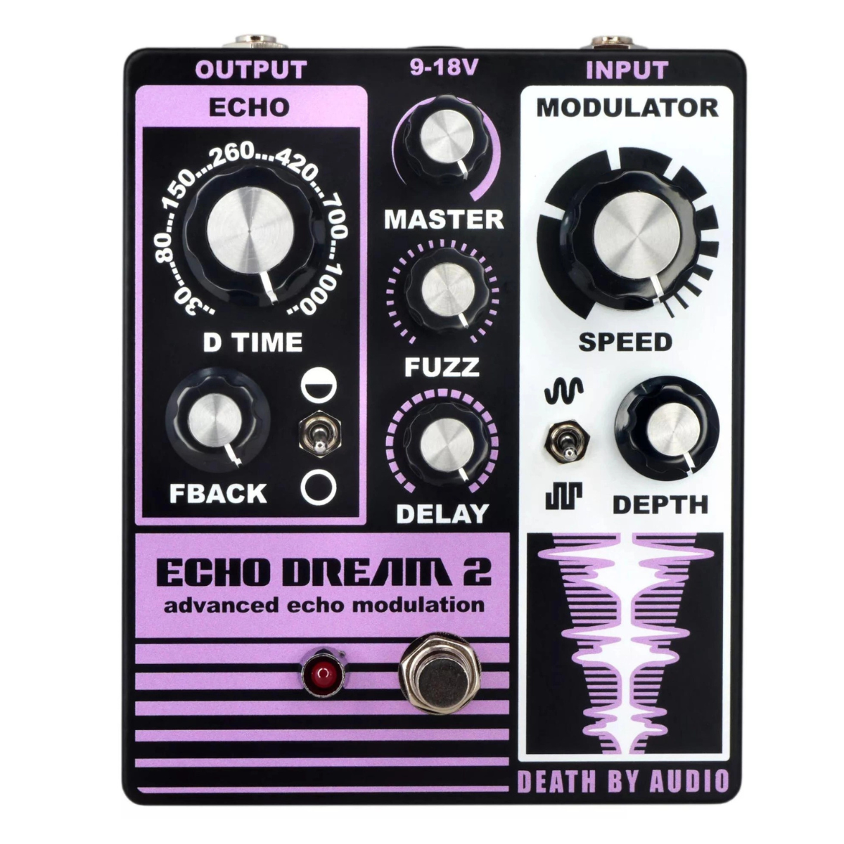 Efekt gitarowy delay Death by Audio Echo Dream 2