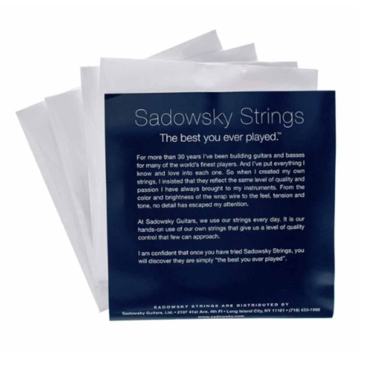 Struny do gitary basowej Sadowsky 