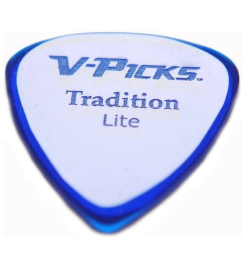 Akrylowa kostka do gitary 1,5mm V-picks
