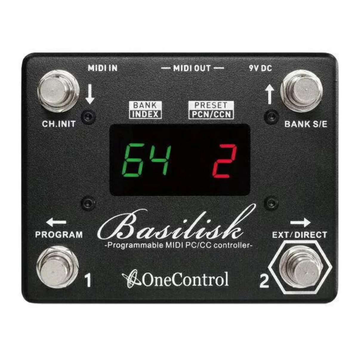 Efekt gitarowy OneControl Basilisk programowalny kontroler MIDI