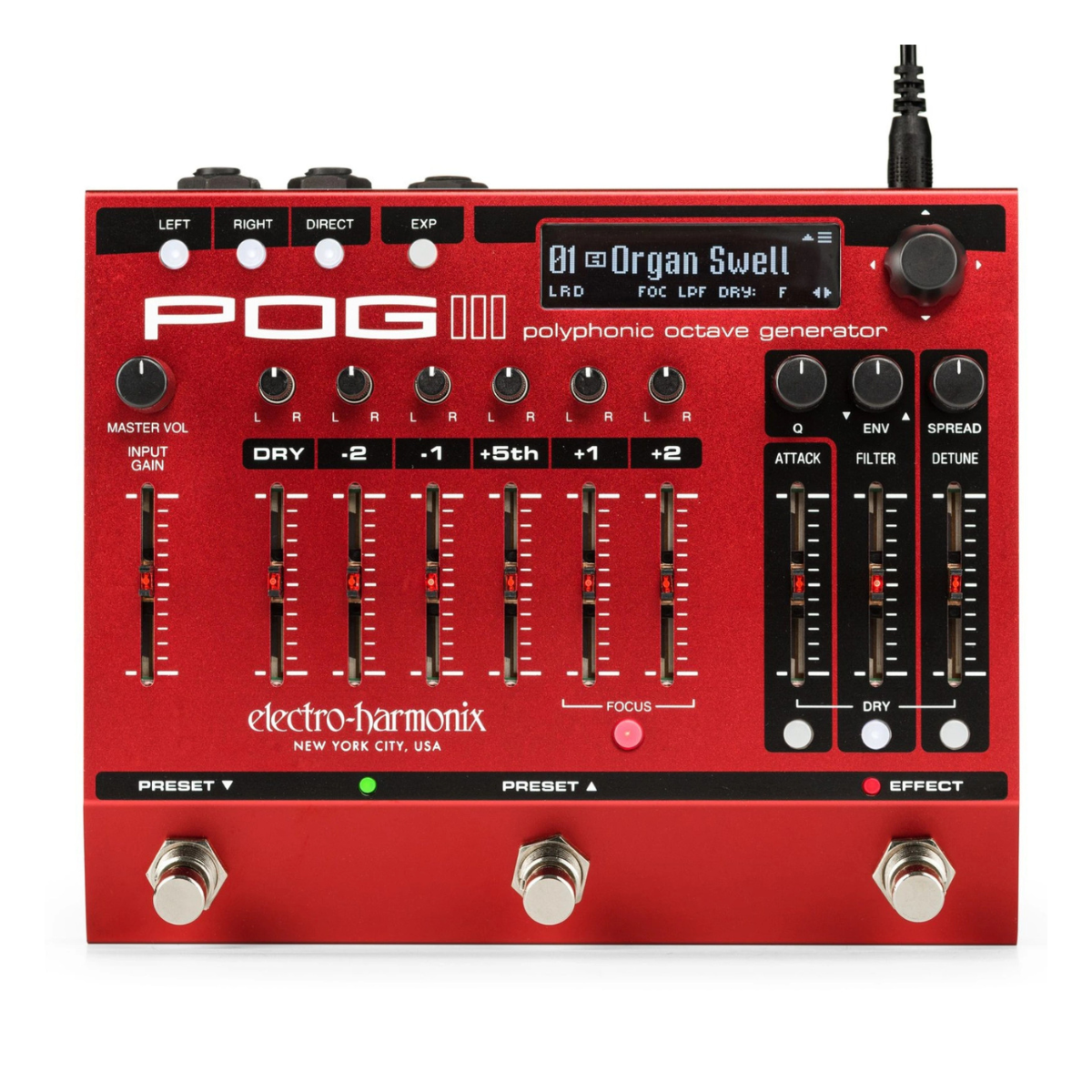 Efekt gitarowy Electro Harmonix POG3 Polyphonic Octave Generator Oktawer