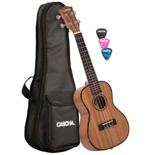Ukulele koncertowe Cascha Mahogany Set HH2035