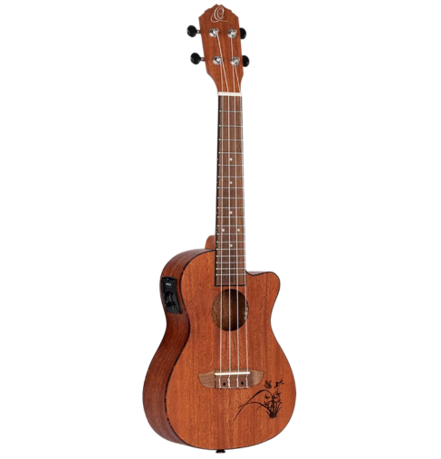 Ukulele koncertowe elektroakustyczne Ortega RU5MM-CE