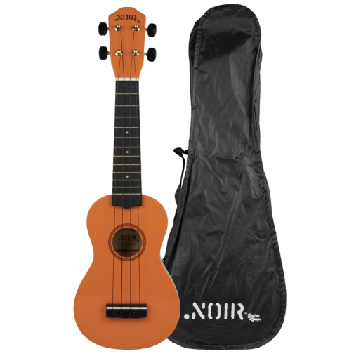 Ukulele sopranowe pomarańczowe