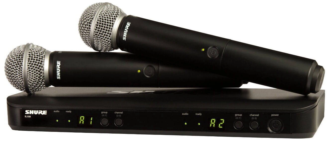 Shure BLX 288E/SM58