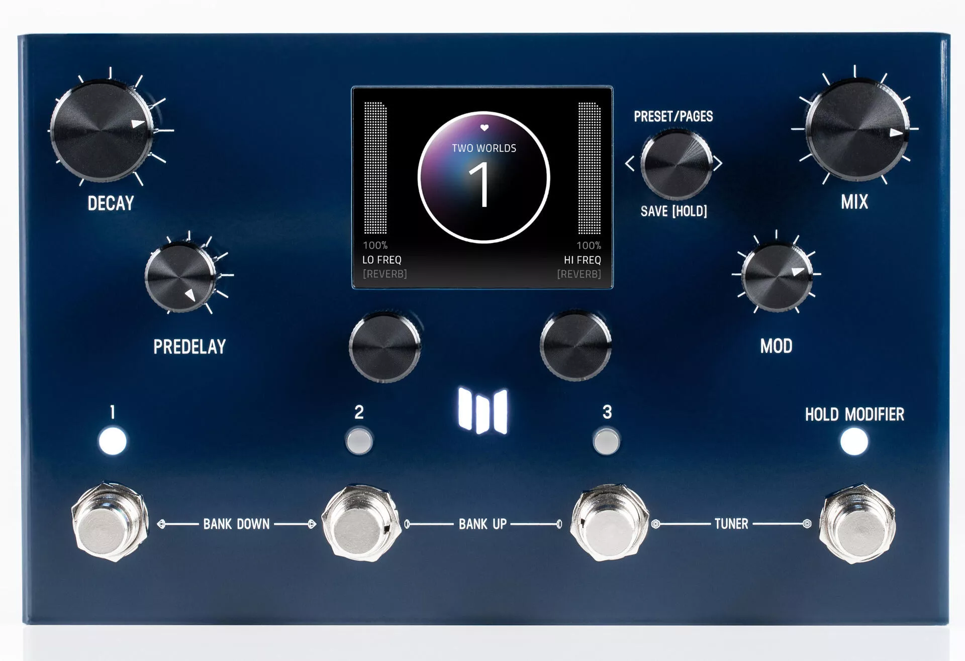 Efekt gitarowy reverb Meris MercuryX Modular Reverb System