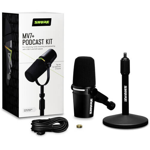 Shure MV7+K-BNDL XLR/USB-C