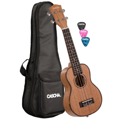 Ukulele Sopranowe z mahoniu Cascha Premium