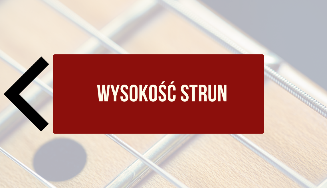 Wysokość strun nad 12 progiem