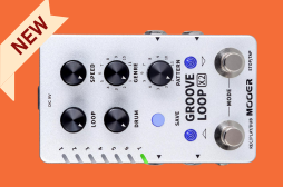 Aż 121 róznych rytmów perkusyjnych w efekcie gitarowym Mooer Groove Loop X2