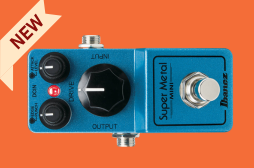Mini efekt gitarowy distortion, który nie zajmie dużo miejsca na pedalboardzie - Ibanez Super Metal Mini SMMINI