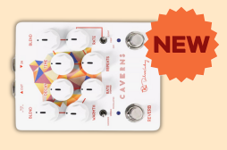 Efekt gitarowy delay i reverb w jednym urządzeniu! - Keeley Caverns