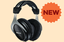 Realistyczny dźwięk o pełnej głębi - słuchawki nauszne Shure SRH1540-BK