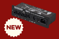 łatwe kontrolowanie sygnałów audio i MIDI z modułem RockBoard MOD 2 V2