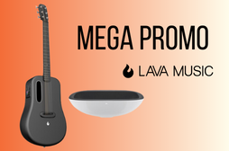 Kompleksowe rozwiązanie dla każdego gitarzysty - zestaw gitara elektroakustyczna LAVA ME 3 36'' SPACE GREY  z ładowarką