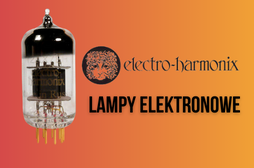 12AX7 Electro Harmonix podwójna trioda pozłacana lampa elektronowa gold