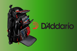 Must have każdego gitarzysty - D'Addario PW-BLGTP-01 plecak na akcesoria