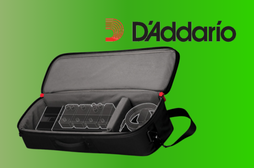 Wygodny sposób na transport sprzętu - futerał na pedalboard D'Addario PW-BLPBT-01