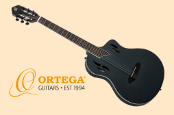 Ortega RTPSTD-SBK TourPlayer Deluxe - gitara elektroklasyczna 