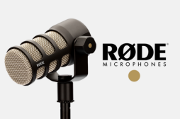 Wysokiej jakości mikrofon do nagrywania podcastów RODE PodMic