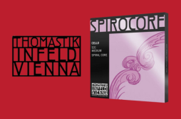 Elastyczność i kontrola wibracji - Struny do wiolonczeli 4/4 Thomastik Spirocore S31