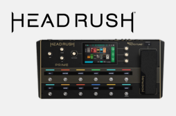 Metalowy HeadRush Prime - multiefekt gitarowy i wokalny