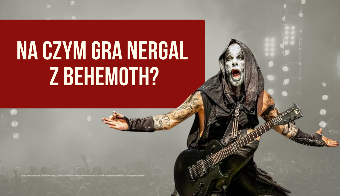 Nergal z Behemoth i jego szatański wzmacniacz. Na czym gra się heavy metal?