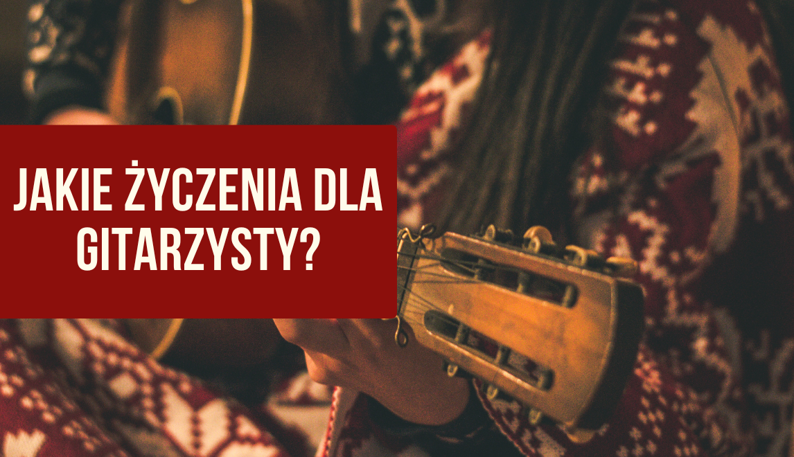 Życzenia dla gitarzysty