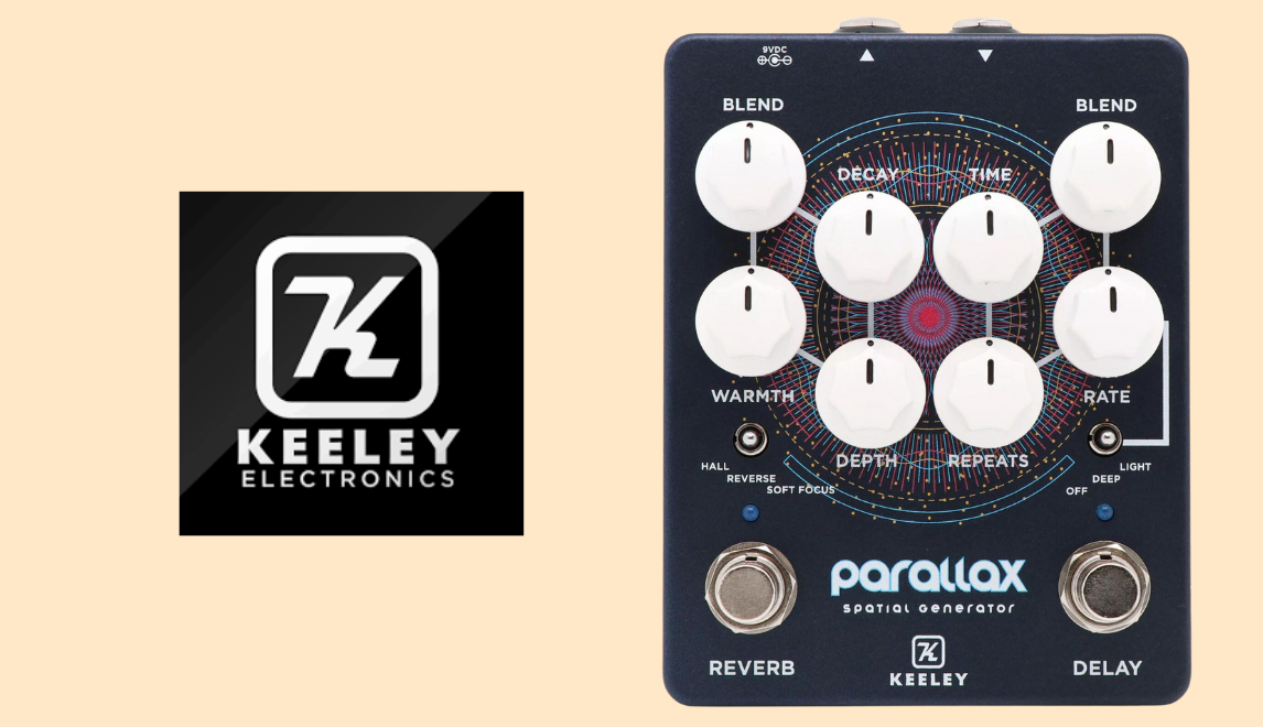 Keeley Parallax Delay/Reverb – Limitowany Efekt Gitarowy z Wszechstronnymi Funkcjami