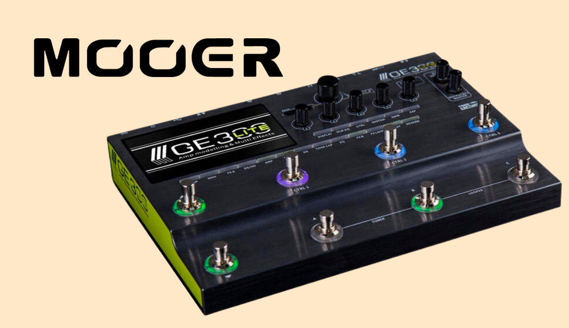 Mega promocja na multiefekt gitarowy Mooer GE300 LITE!