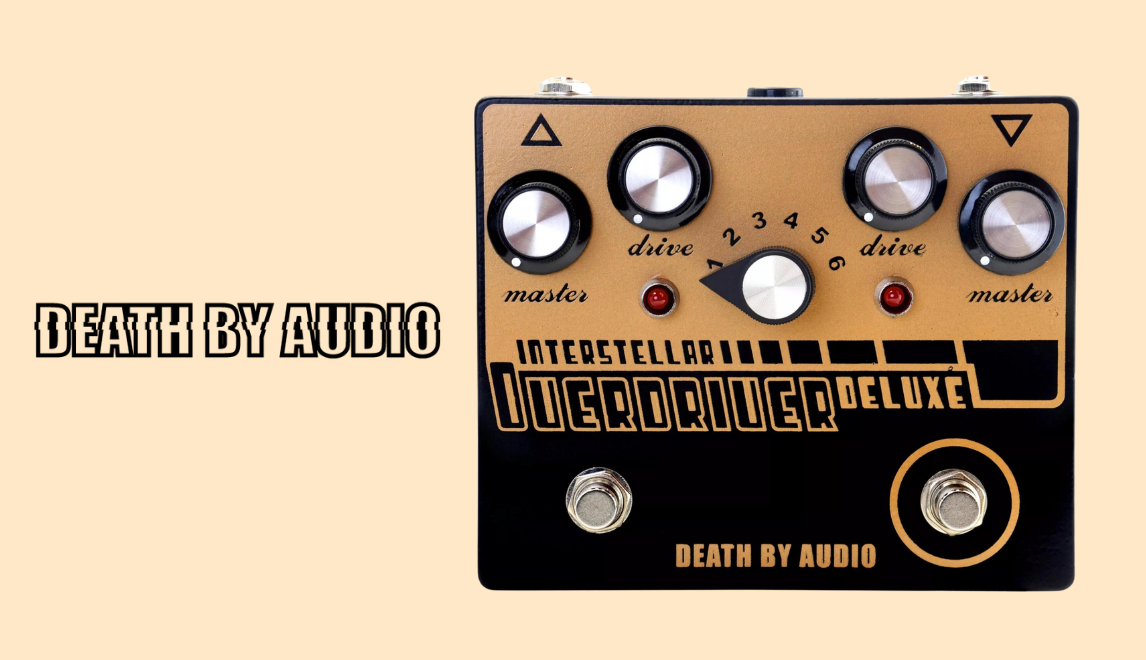 Death By Audio Interstellar Overdriver Deluxe – Wszechstronny Efekt Overdrive/Fuzz dla Wymagających Gitarzystów