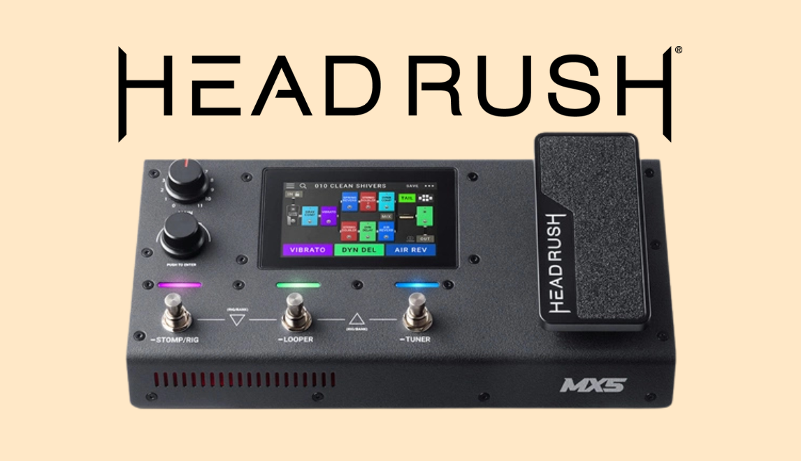 Headrush MX5 – Kompaktowy Multiefekt Gitarowy z Dotykowym Ekranem i Zaawansowanymi Funkcjami