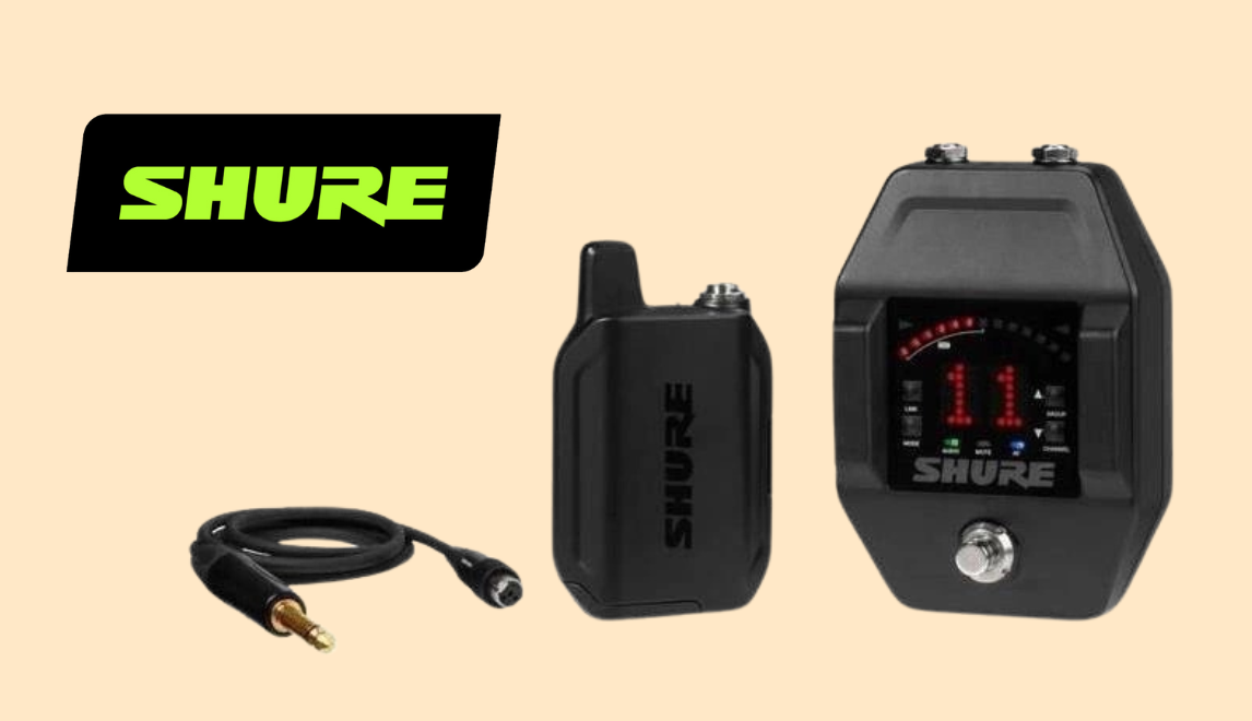  Shure GLXD16+E-Z4 – Cyfrowy System Bezprzewodowy dla Gitarzystów