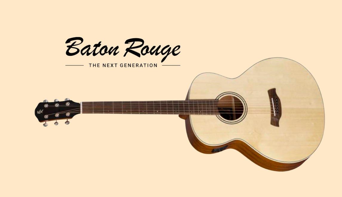 Baton Rouge X11S/BTE: Gitara Elektroakustyczna Barytonowa z Litym Świerkiem