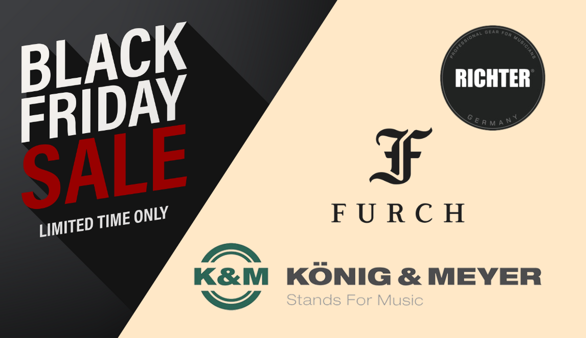 Black Friday 2024: Promocje na Struny, Gitary Elektroakustyczne i Stojaki Gitarowe!
