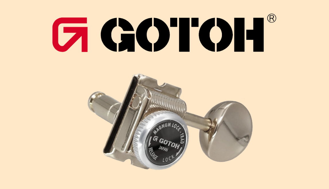 Klucze blokowane GOTOH SD91-05M MGT L6 – Precyzja i Elegancja dla Twojej Gitary