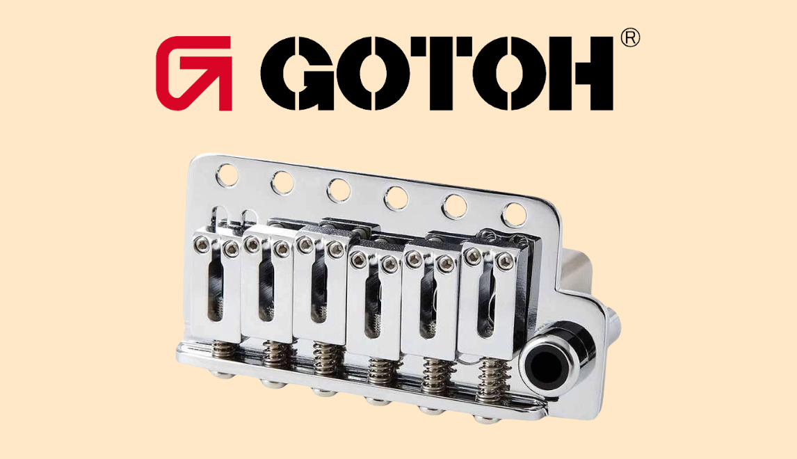  Mostek tremolo GOTOH NS510TS-FE2 – Precyzja i Wytrzymałość dla Gitary Elektrycznej