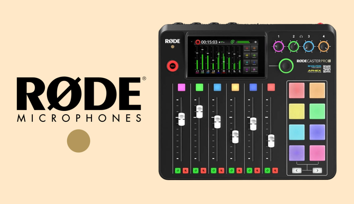 RODECaster Pro II – Profesjonalne Studio do Produkcji Podcastów
