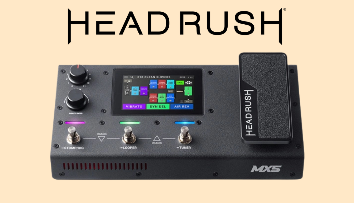  Headrush MX5: Kompaktowy Multiefekt Gitarowy z Profesjonalnymi Możliwościami Brzmieniowymi
