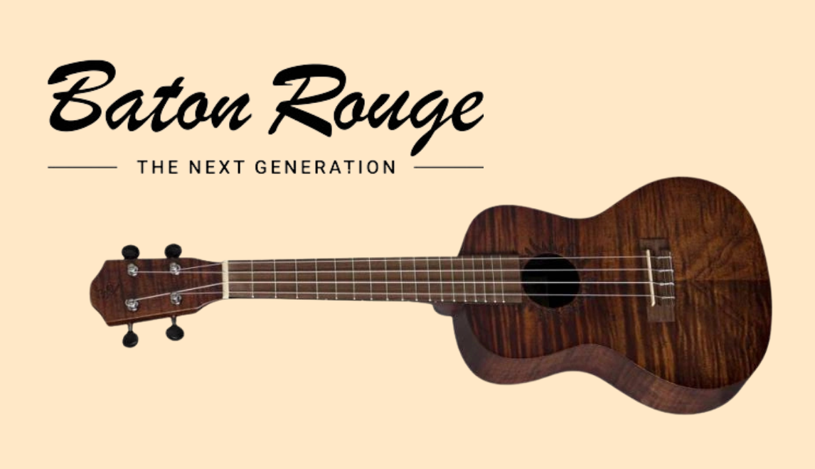 Eleganckie i Wyjątkowe Ukulele Tenorowe Baton Rouge V4-T Sun