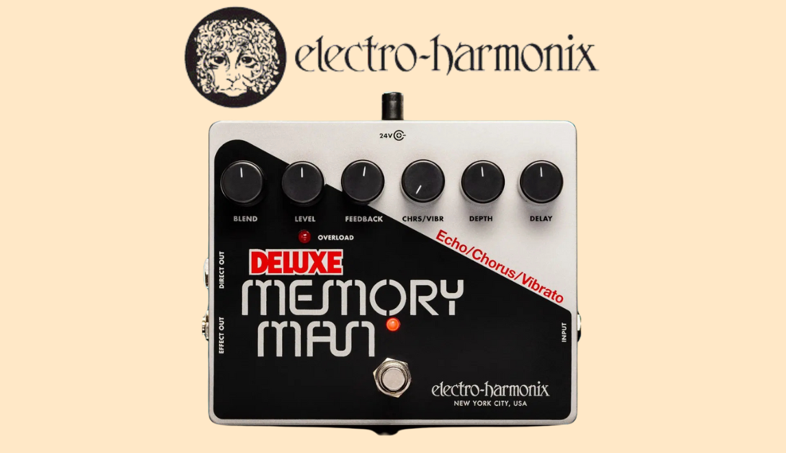 Electro-Harmonix Deluxe Memory Man XO: Wszechstronny Efekt Delay, Chorus i Vibrato